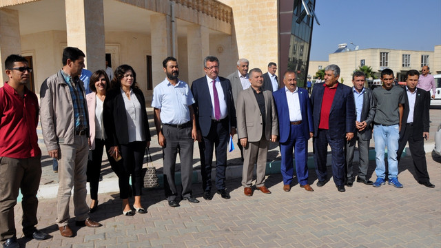 CHP heyeti, Mardin'de