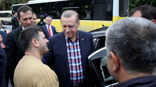 Cumhurbaşkanı Erdoğan İstanbul'da