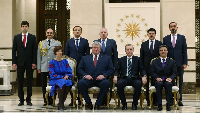 Cumhurbaşkanı Erdoğan'ın kabulü