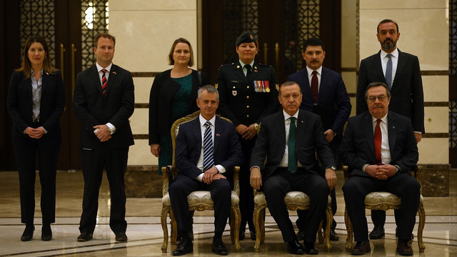 Cumhurbaşkanı Erdoğan'ın kabulü