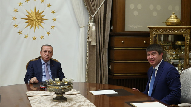 Cumhurbaşkanı Erdoğan'ın kabulü