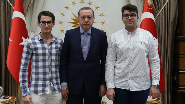 Cumhurbaşkanı Erdoğan'ın kabulü