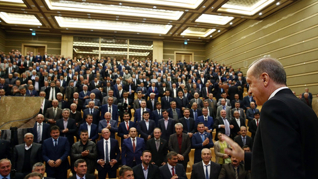 Cumhurbaşkanlığı Külliyesi'nde muhtarlar toplantısı