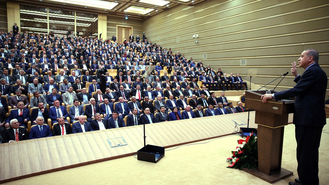 Cumhurbaşkanlığı Külliyesi'nde muhtarlar toplantısı