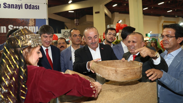 Dışişleri Bakanı Çavuşoğlu, Antalya'da