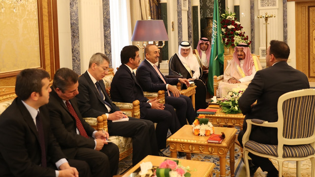 Dışişleri Bakanı Çavuşoğlu, Suudi Arabistan'da