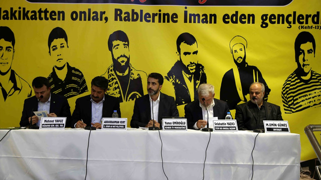 Diyarbakır'da 6-8 Ekim Şehitlerini Anma etkinliği