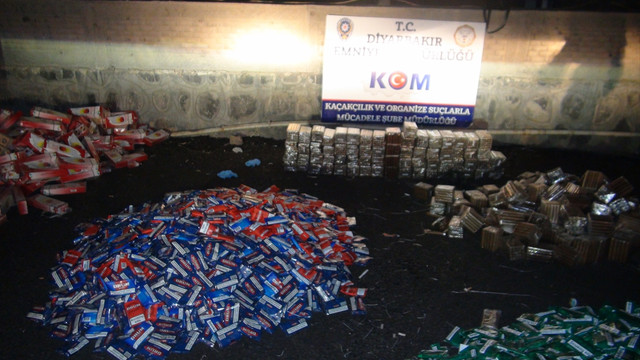Diyarbakır'da kaçakçılık operasyonları