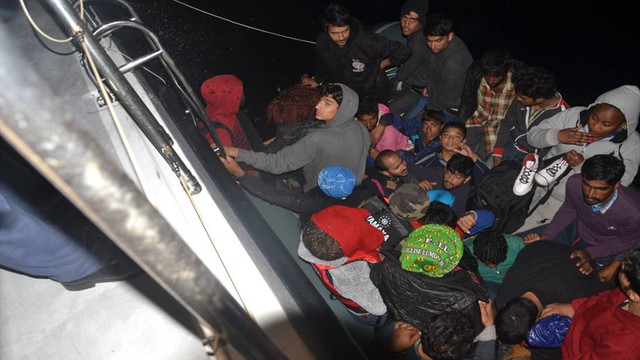 Ege Denizi'nde yasa dışı geçişler