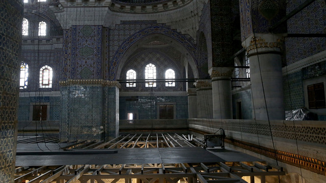 Eminönü'ndeki Yeni Cami baştan aşağı yenilenecek