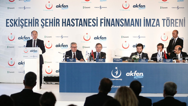 Eskişehir Şehir Hastanesi finansmanı imza töreni