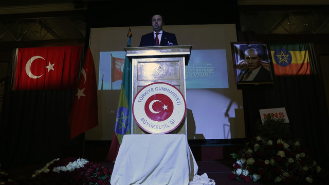 Etiyopya'da 29 Ekim Cumhuriyet Bayramı resepsiyonu