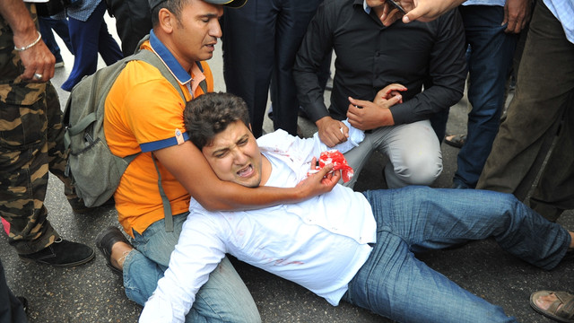 Fas'ta emeklilik yasası protestosu