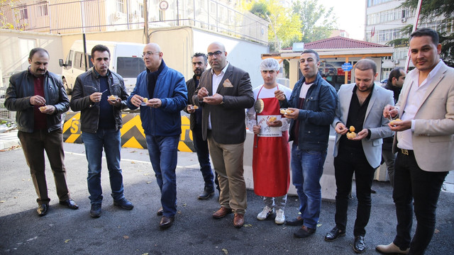 FETÖ mağduru polislerden lokma