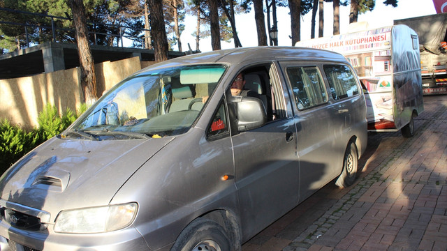 Fındığı tanıtmak için karavanıyla tura çıktı