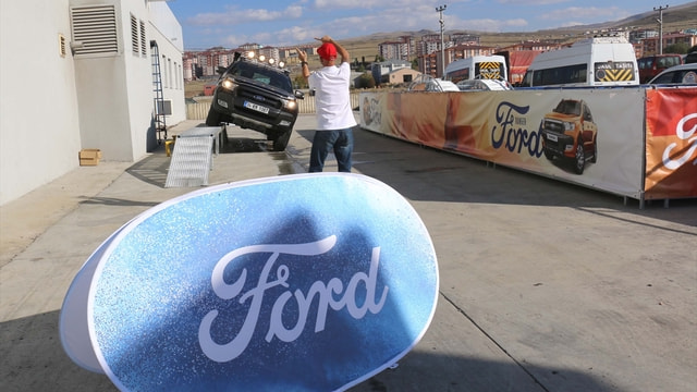 Ford Ranger Su Geçişli Parkur Test Sürüşü Erzurum'da