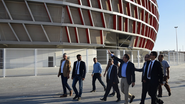 Gaziantep Arena'da son durum