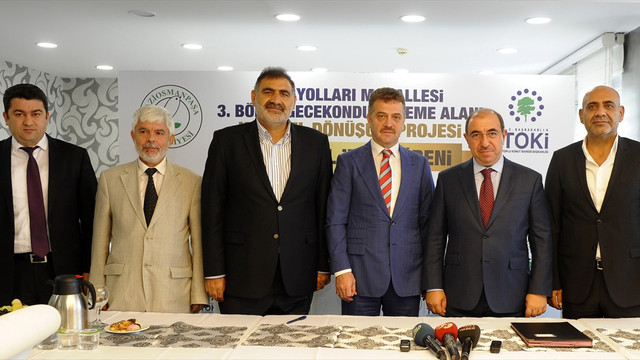 Gaziosmanpaşa'da kentsel dönüşüm çalışmaları