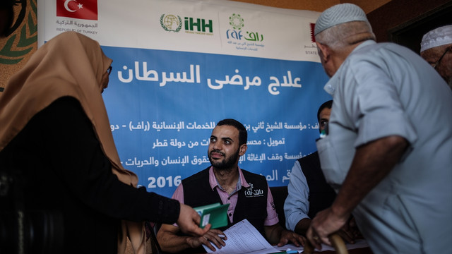 Gazze'deki yardım faaliyetleri