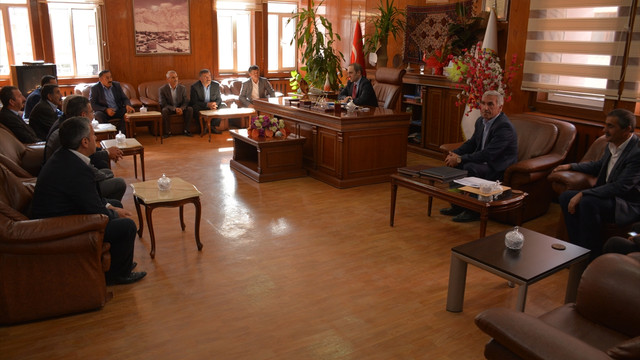 Hakkari Belediyesine destek ziyareti