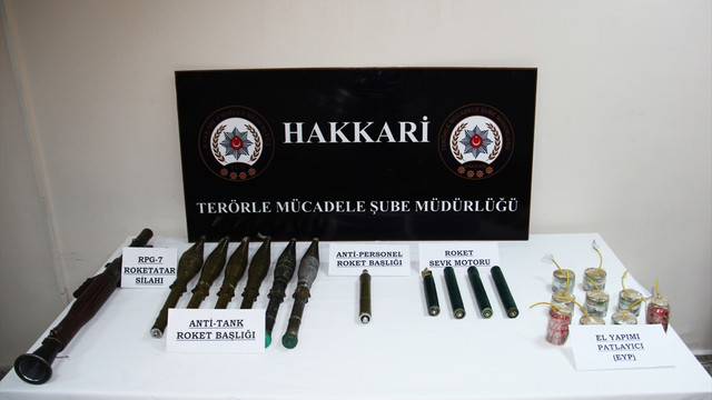 Hakkari'de terör operasyonu