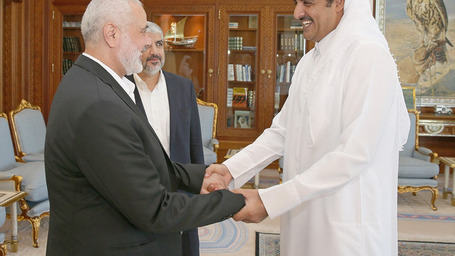 Hamas liderleri Katar'da