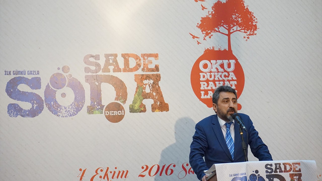 İmam hatipli öğrencilerin çıkardığı Sade Soda dergisi tanıtıldı