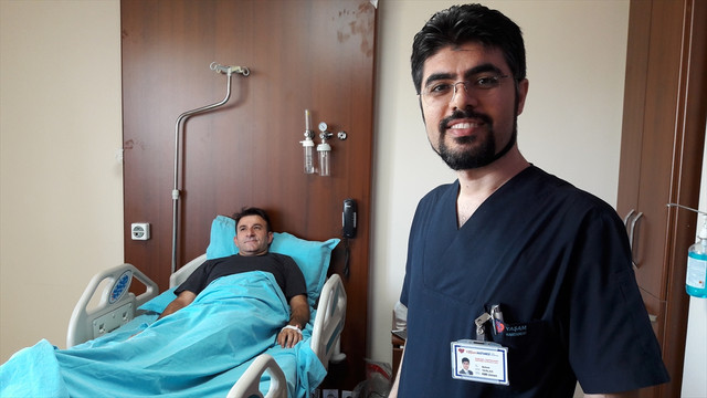 İngiltere'de yaşayan kişi Batman'da şifa buldu