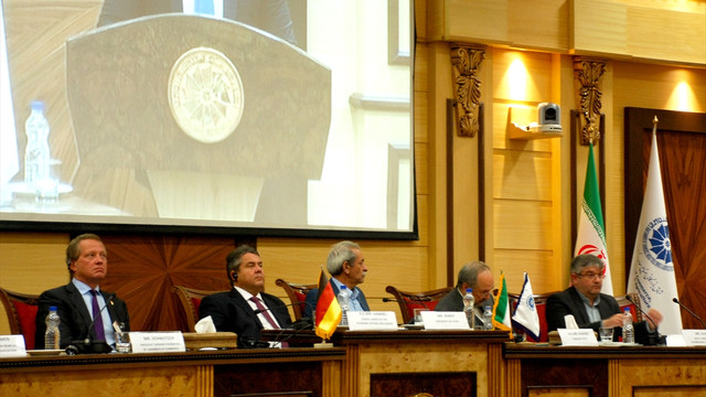 Almanya Ekonomi Bakanı Gabriel, İran'da