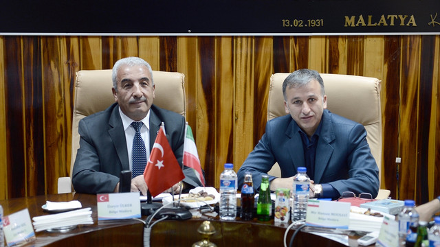 İran Demiryolları yetkilileri Malatya'da