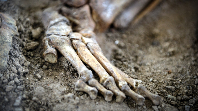 İran'da M.Ö. 7500 yılına ait insan iskeleti