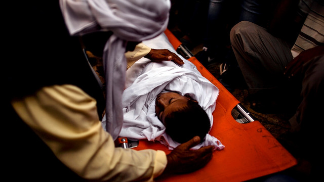 İsrail'in öldürdüğü Filistinli çocuğun cenaze töreni