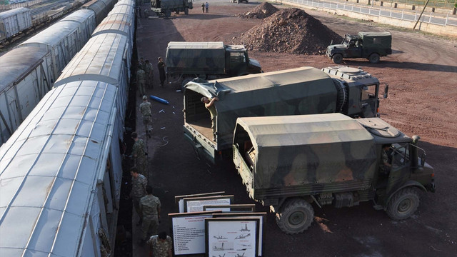 İstanbul'dan gelen askeri sevkiyat Gaziantep'e ulaştı