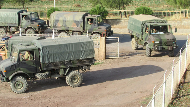 İstanbul'dan gelen askeri sevkiyat Gaziantep'te