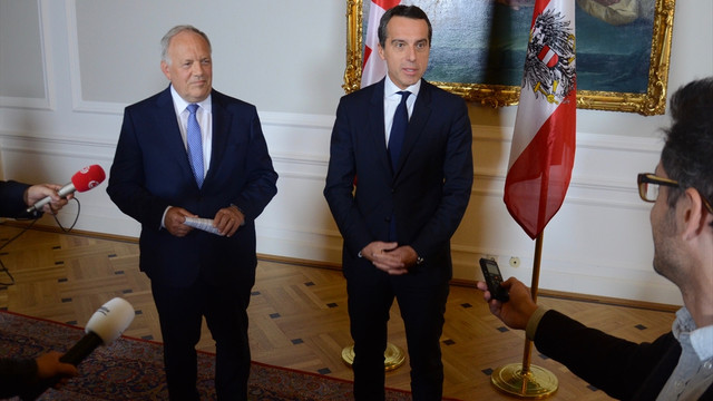 İsviçre Konfederasyonu Başkanı Schneider-Ammann, Viyana'da