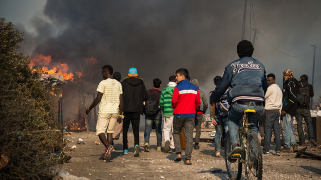 Jungle sığınmacı kampının tahliyesi