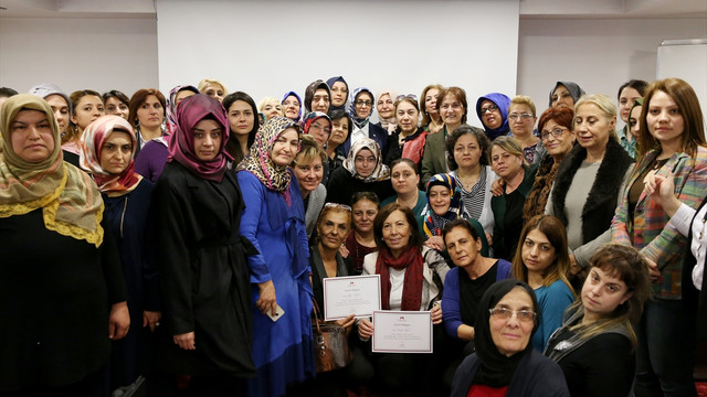Kadın girişimciler sertifikalarını aldı