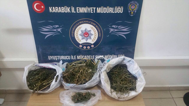 Karabük'te uyuşturucu operasyonu