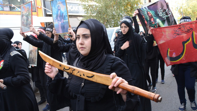 Kars'ta Kerbela şehitleri anıldı