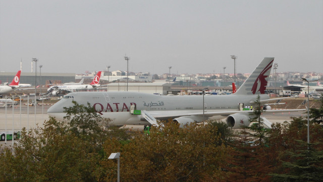 Katar Emiri Şeyh Temim, İstanbul'a geldi
