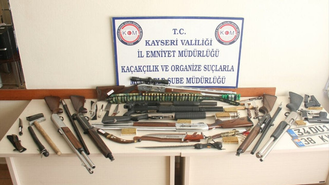 Kayseri'de kaçakçılıkla mücadele