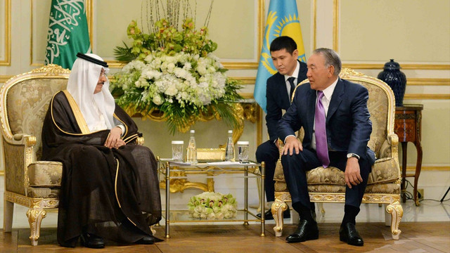 Kazakistan Cumhurbaşkanı Nazarbayev Suudi Arabistan’da
