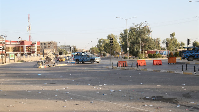 Kerkük'te hayat durmuş vaziyette