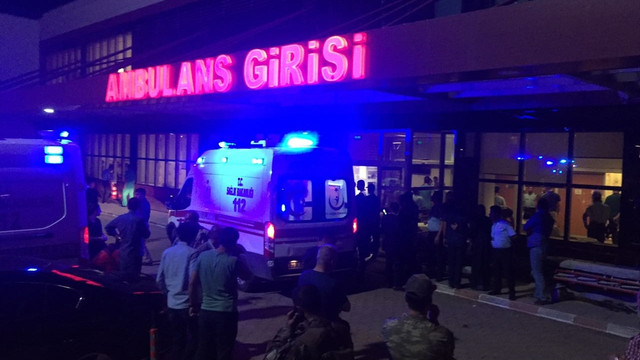 Kilis'e atılan roket mermileri