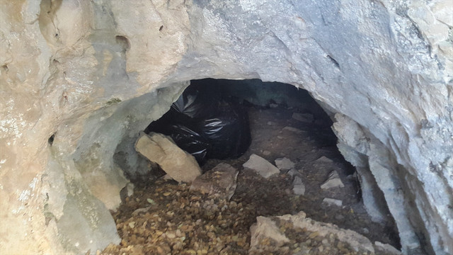 Mağaraya uyuşturucu operasyonu