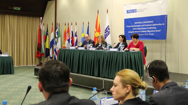 Makedonya'da insan ticaretiyle mücadele konferansı