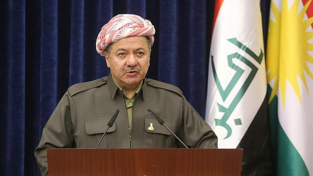 200 kilometrekareden fazla alanın DAEŞten temizlendiğini IKBY Başkanı Mesud Barzani açıkladı