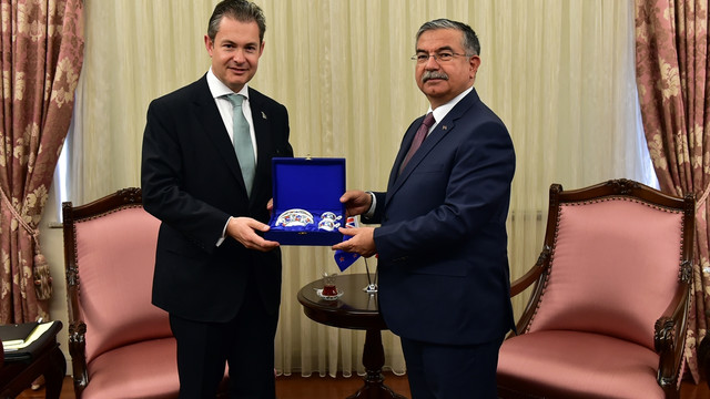 Milli Eğitim Bakanı Yılmaz'ın kabulü