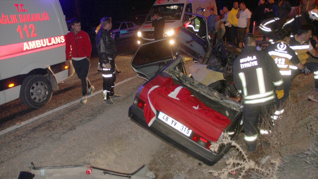 Muğla'da trafik kazası: 2 ölü, 2 yaralı