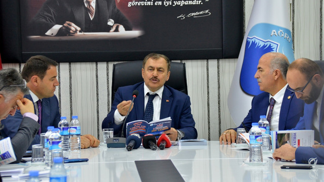 Orman ve Su işleri Bakanı Eroğlu Ağrı'da